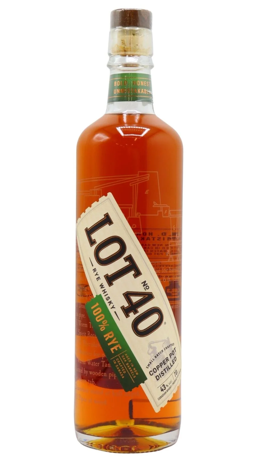 Lot No. 40 – Canadian Rye Whisky